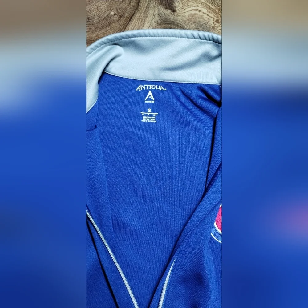 Women's Chicago Cubs Antigua Royal Logo Generation, Full-zip Jacket Size(S) - Picture 9 of 12